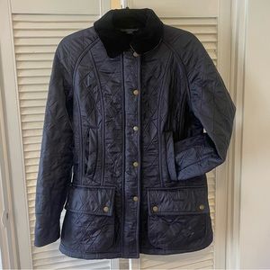 Barbour® Women’s Beadnell Polarquilt Jacket - Navy, WORN TWICE